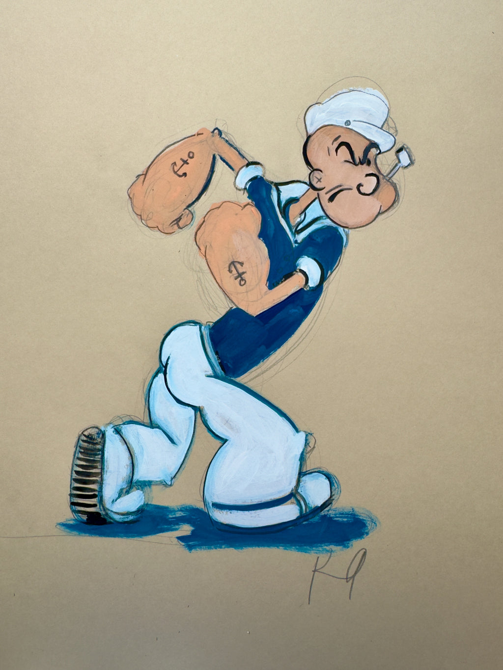Popeye Print