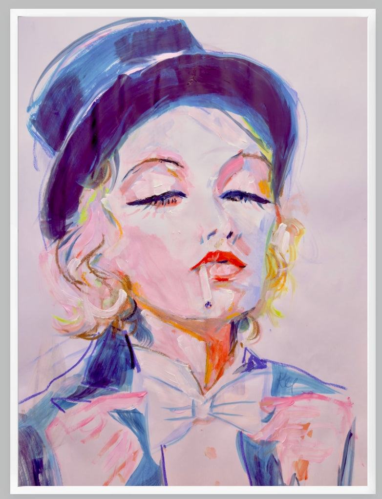 Marlene Dietrich Print