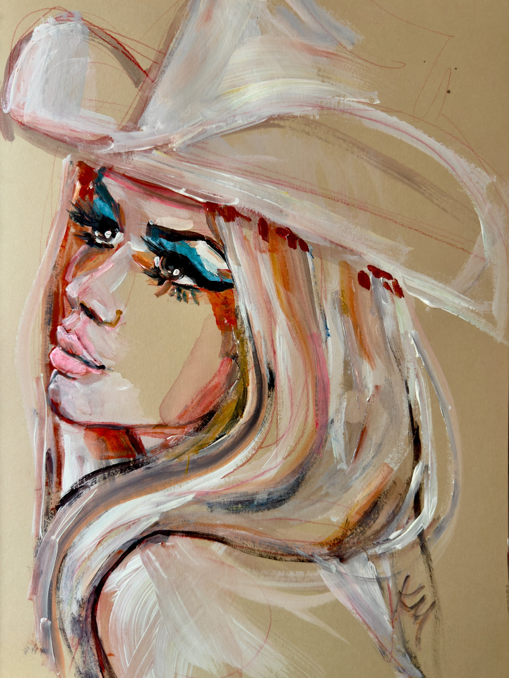 Cowgirl Maren Print