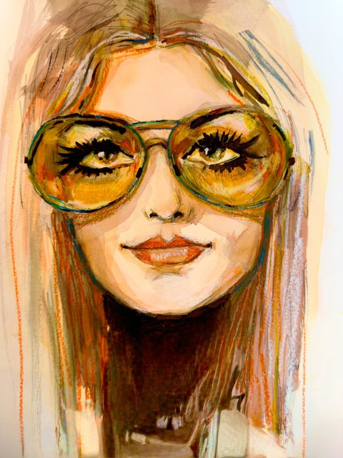Gloria Steinam Print