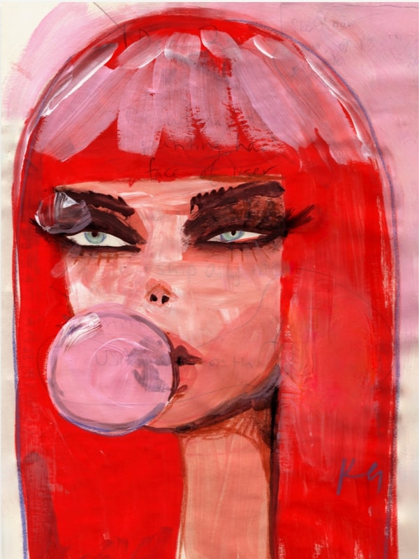 Sketch Bubble Print