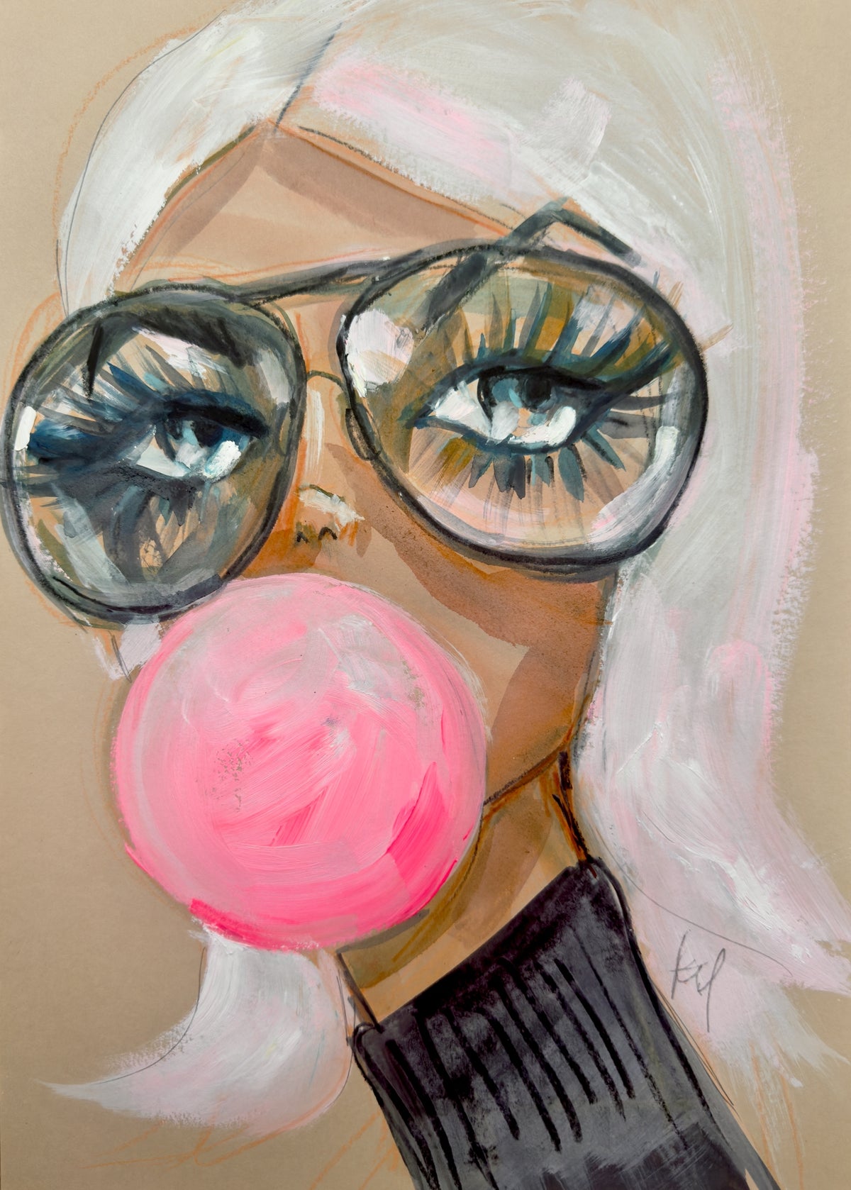 Bubblegum White original