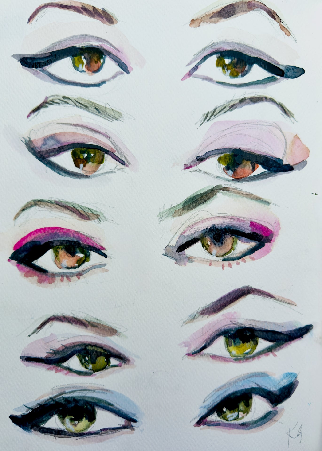 Maddy Eyes Print