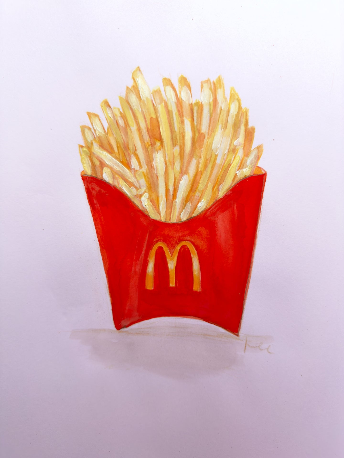 French Fries Print