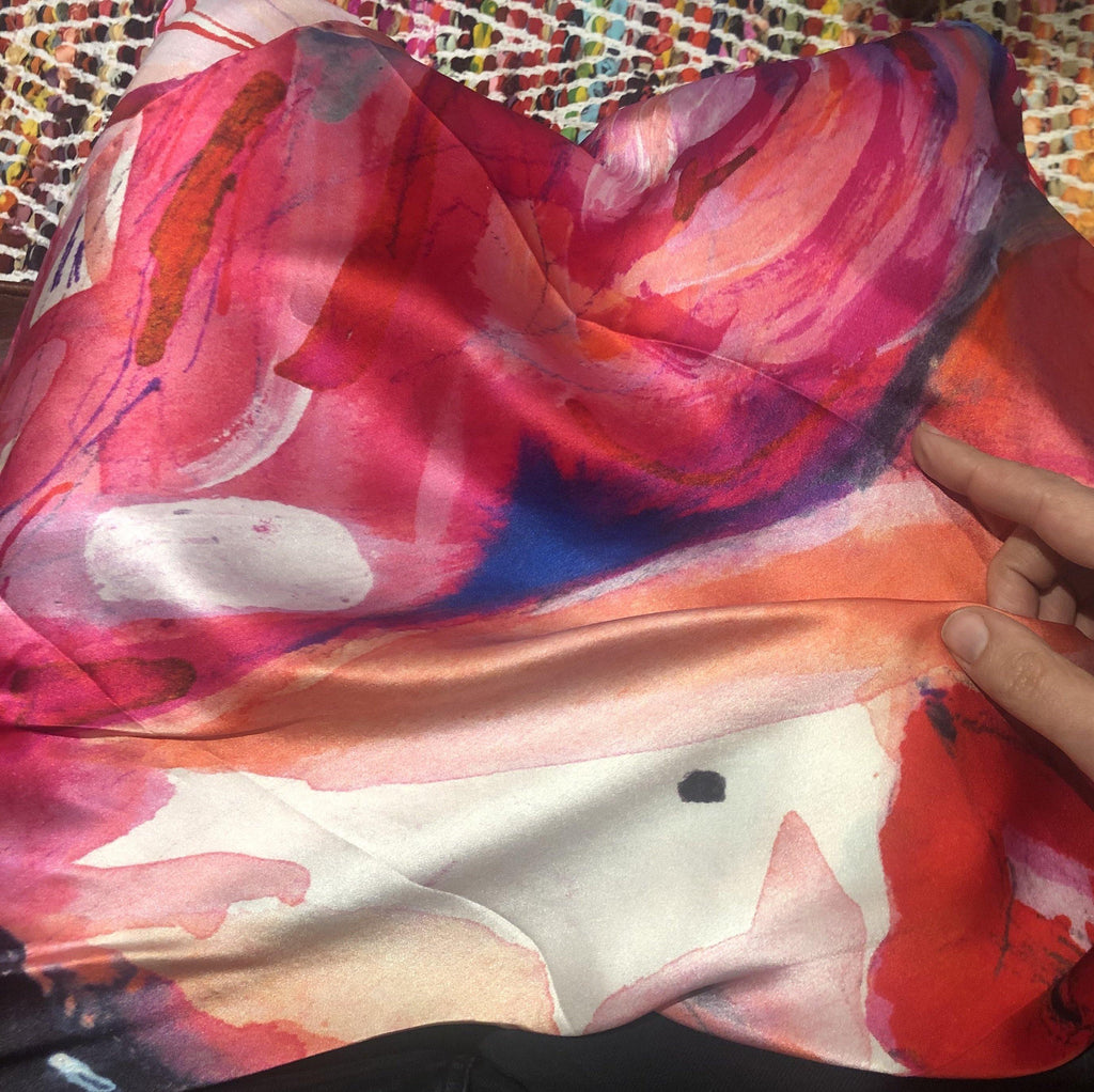 Marilyn Silk scarf - Kyra Kendall 