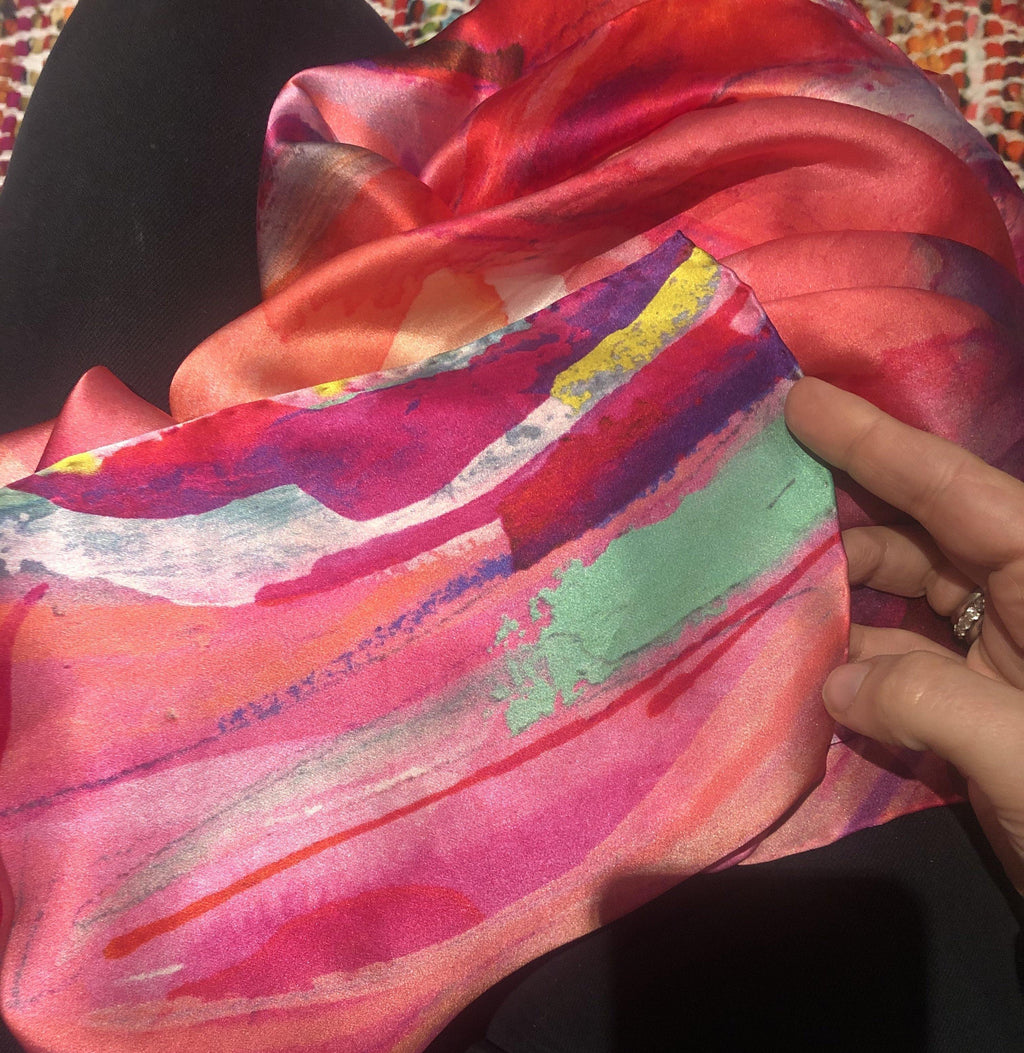 Marilyn Silk scarf - Kyra Kendall 