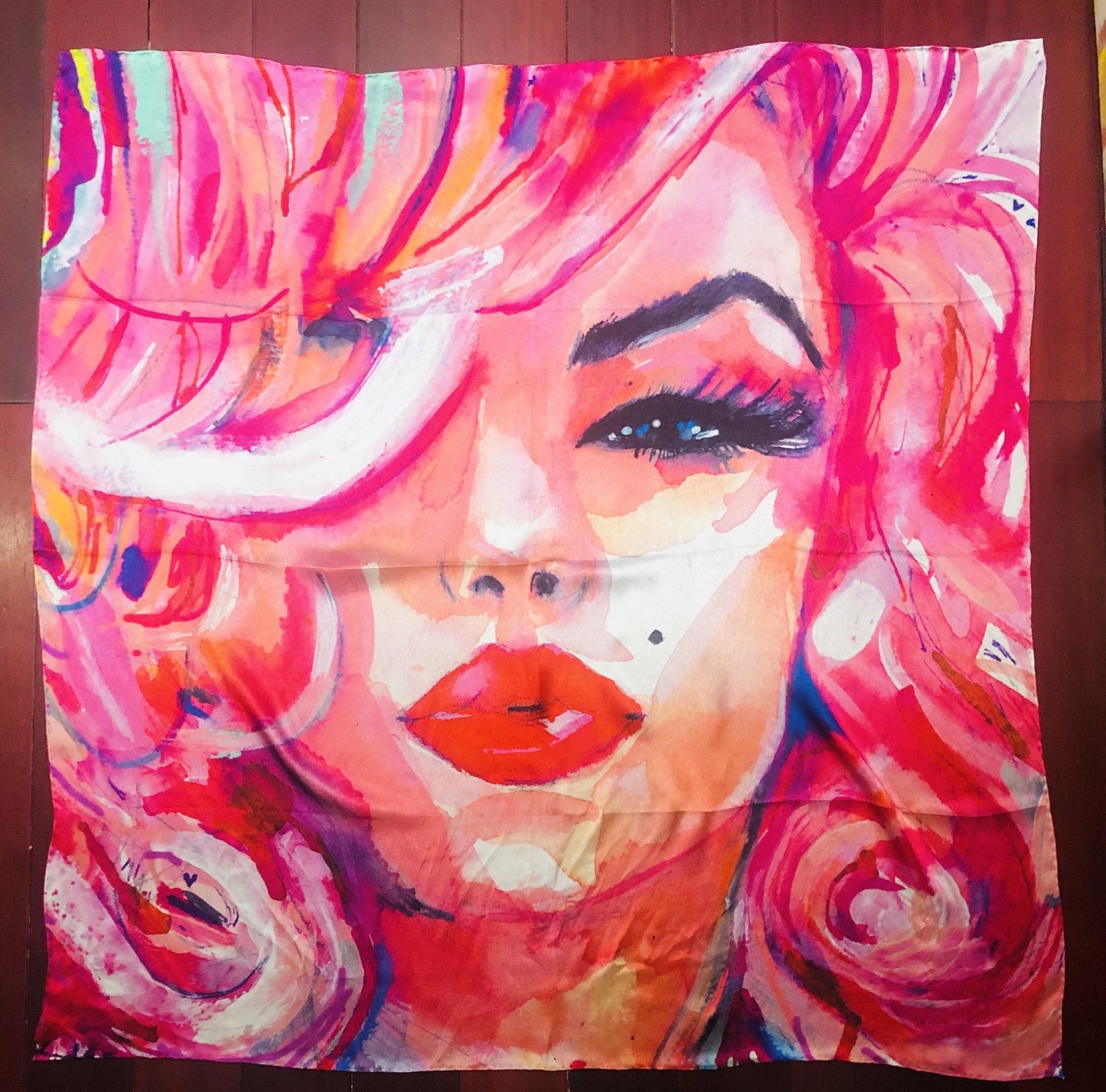 Marilyn Silk scarf - Kyra Kendall 